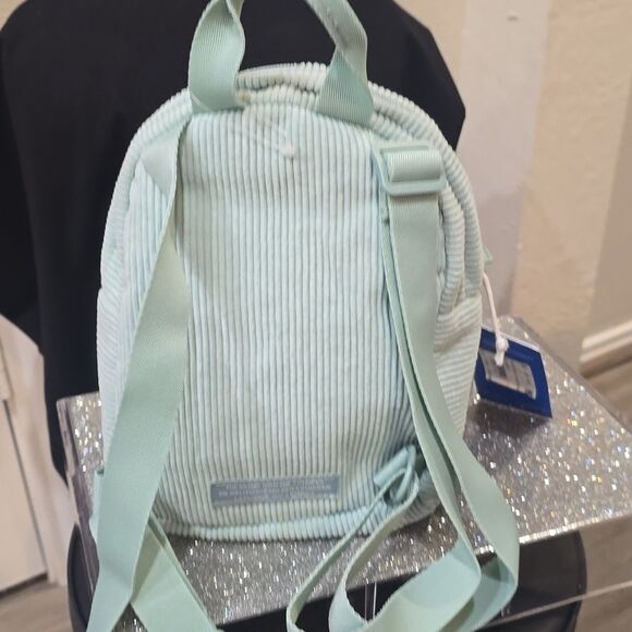 Adidas Trefoil 2.0 Curduroy Mini Backpack- Hazy Green main image 4
